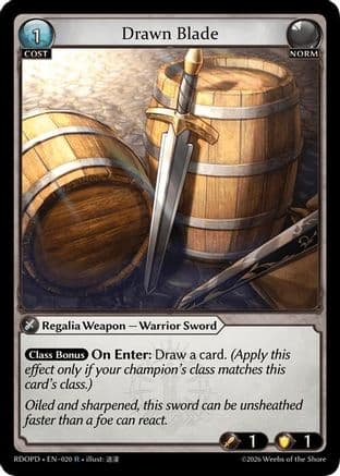 Drawn Blade — Radiant Origins: Pantheon