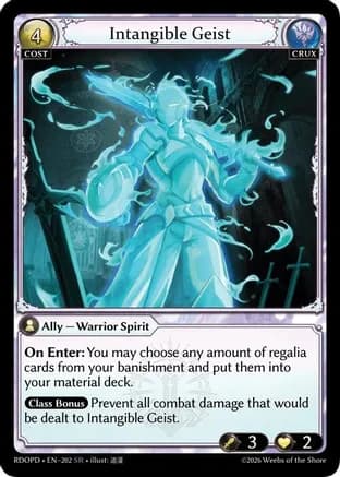 Intangible Geist — Radiant Origins: Pantheon