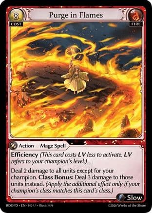 Purge in Flames — Radiant Origins: Pantheon