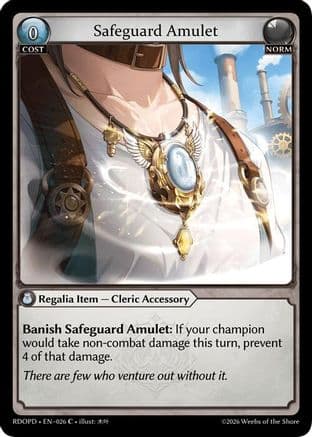 Safeguard Amulet — Radiant Origins: Pantheon