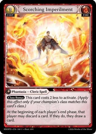 Scorching Imperilment — Radiant Origins: Pantheon