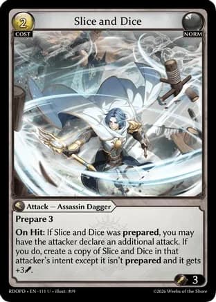 Slice and Dice — Radiant Origins: Pantheon