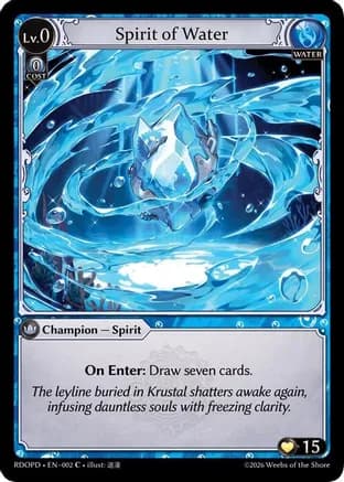 Spirit of Water — Radiant Origins: Pantheon