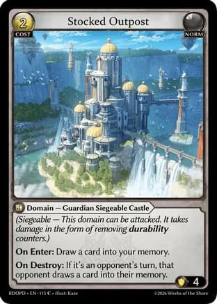Stocked Outpost — Radiant Origins: Pantheon