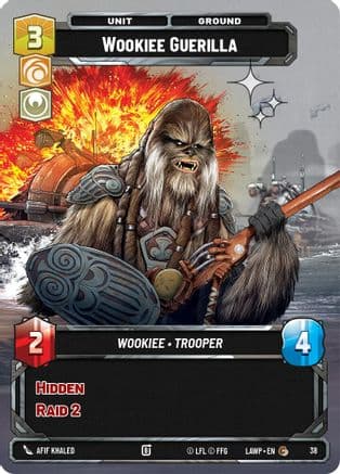 Wookiee Guerilla (Foil) — A Lawless Time - Weekly Play Promos
