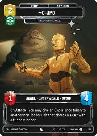C-3PO - Translation Protocol (Foil) — A Lawless Time - Weekly Play Promos