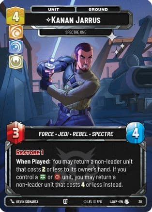Kanan Jarrus - Spectre One (Foil) — A Lawless Time - Weekly Play Promos