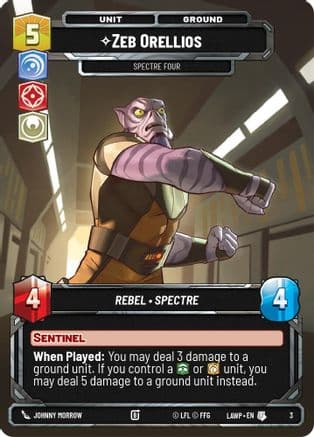 Zeb Orellios - Spectre Four — A Lawless Time - Weekly Play Promos