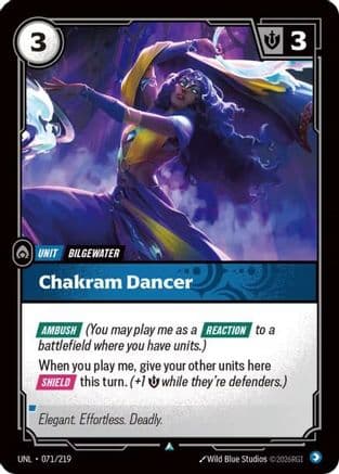 Chakram Dancer — Unleashed