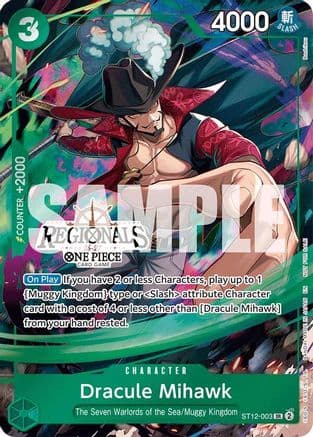Dracule Mihawk (Regional Participation Pack 2026 Vol.1) — One Piece Promotion Cards
