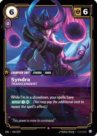 Syndra - Transcendent — Unleashed
