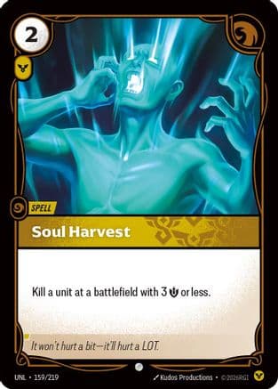 Soul Harvest — Unleashed