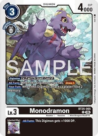Monodramon — Dual Revolution