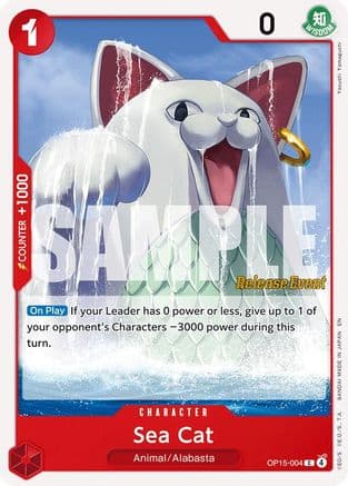 Sea Cat — Adventure on Kami's Island Release Event Cards