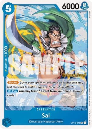 Sai — Adventure on Kami's Island Release Event Cards