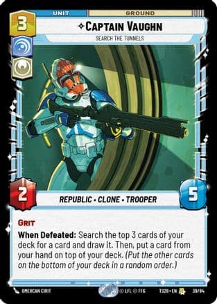 Captain Vaughn - Search the Tunnels — Twin Suns