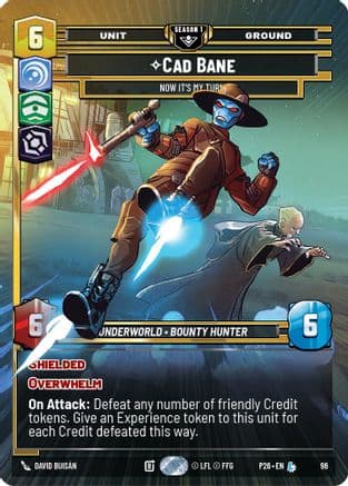 Cade Bane - Now It's My Turn (96) — Sector and Regional Promos: Season 1