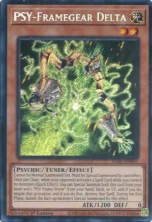 PSY-Framegear Delta (Secret Rare) — Rarity Collection 5