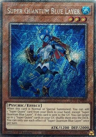 Super Quantum Blue Layer (Platinum Secret Rare) — Rarity Collection 5