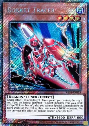 Rokket Tracer (Platinum Secret Rare) — Rarity Collection 5
