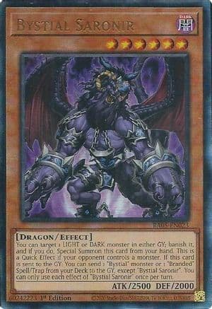 Bystial Saronir (Ultimate Rare) — Rarity Collection 5