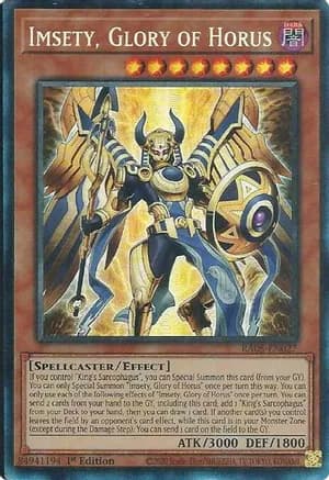 Imsety, Glory of Horus (Collector's Rare) — Rarity Collection 5