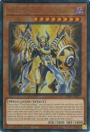 Imsety, Glory of Horus (Ultimate Rare) — Rarity Collection 5