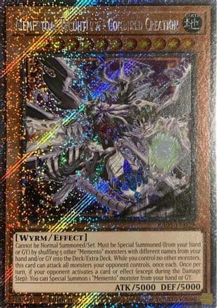 Mementoal Tecuhtlica - Combined Creation (Platinum Secret Rare) — Rarity Collection 5
