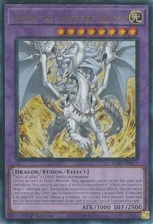 Albion the Sanctifire Dragon (Ultimate Rare) — Rarity Collection 5
