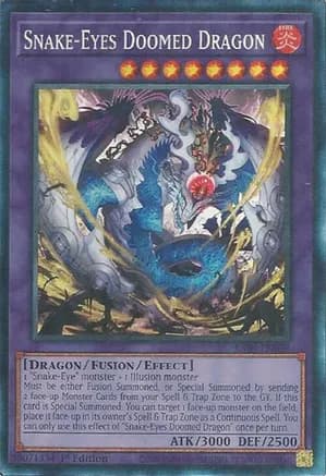 Snake-Eyes Doomed Dragon (Collector's Rare) — Rarity Collection 5