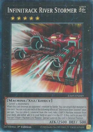 Infinitrack River Stormer (Collector's Rare) — Rarity Collection 5