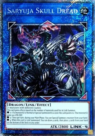 Saryuja Skull Dread (Platinum Secret Rare) — Rarity Collection 5