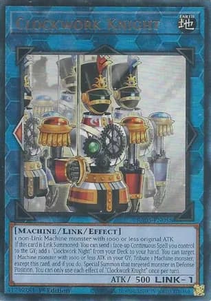 Clockwork Knight (Ultimate Rare) — Rarity Collection 5