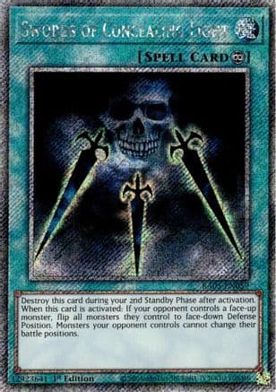 Swords of Concealing Light (Platinum Secret Rare) — Rarity Collection 5