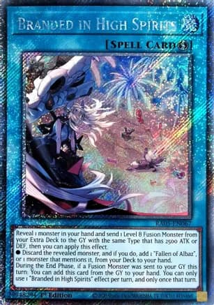 Branded in High Spirits (Platinum Secret Rare) — Rarity Collection 5