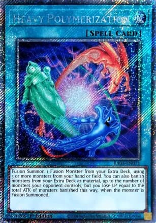 Heavy Polymerization (Platinum Secret Rare) — Rarity Collection 5