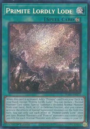 Primite Lordly Lode (Secret Rare) — Rarity Collection 5