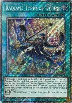 Radiant Typhoon Vision (Platinum Secret Rare) — Rarity Collection 5