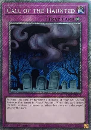 Call of the Haunted (Platinum Secret Rare) — Rarity Collection 5