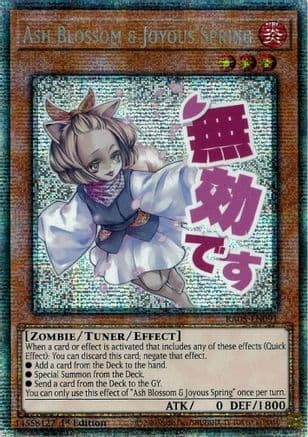 Ash Blossom & Joyous Spring (Starlight Rare) — Rarity Collection 5