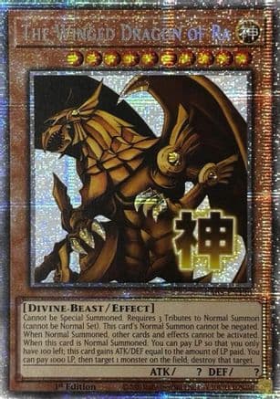 The Winged Dragon of Ra (Starlight Rare) — Rarity Collection 5