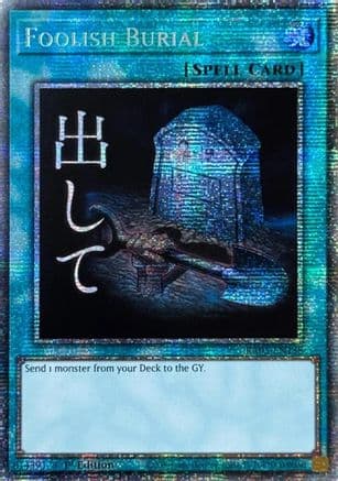 Foolish Burial (Starlight Rare) — Rarity Collection 5