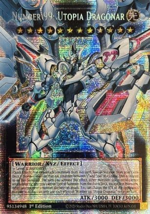 Number 99: Utopia Dragonar (Starlight Rare) — Rarity Collection 5