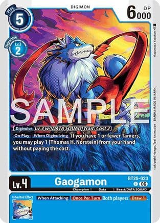 Gaogamon — Dual Revolution
