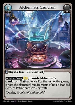 Alchemist's Cauldron — Radiant Origins