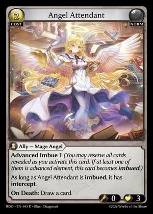 Angel Attendant — Radiant Origins