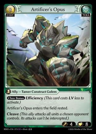 Artificer's Opus — Radiant Origins