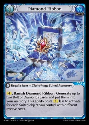 Diamond Ribbon — Radiant Origins