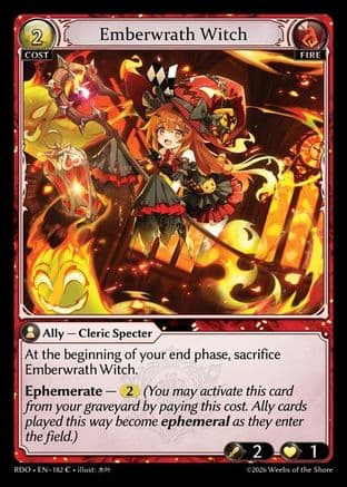 Emberwrath Witch — Radiant Origins