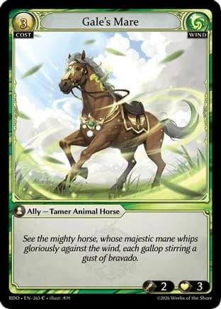 Gale's Mare — Radiant Origins